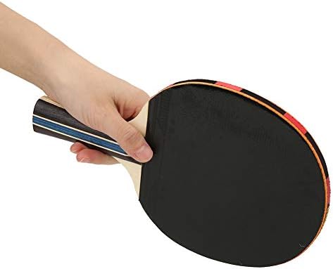 מחבט טניס שולחן יחיד טניס מחבט פינג פונג אימונים מתאמנים עם תיק אחסון לבני נוער למבוגרים ספורט חיצוני