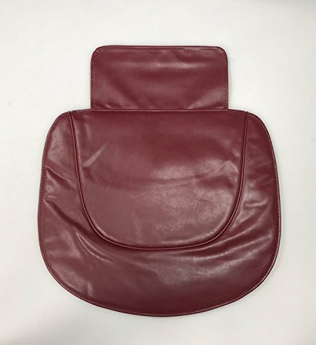 פדיקור כיסא בחזרה תמיכה / תחתון - אוויר מושב כיסוי כרית סט סוג ג 2 / בורגונדי צבע
