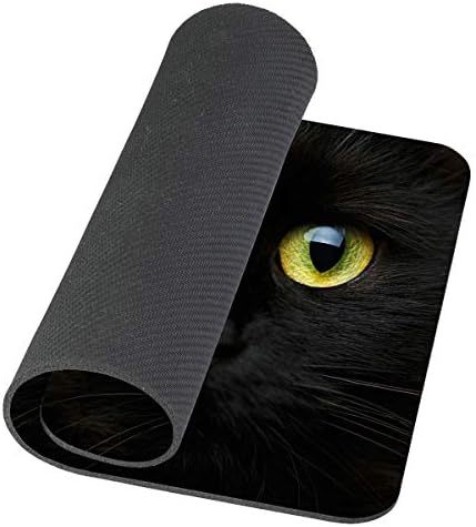 Amcove Mousepad עם אביזרי שולחן פנים שחור שחור חמוד