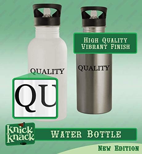 מתנות Knick Knack RK - בקבוק מים מפלדת אל חלד 20oz, כסף