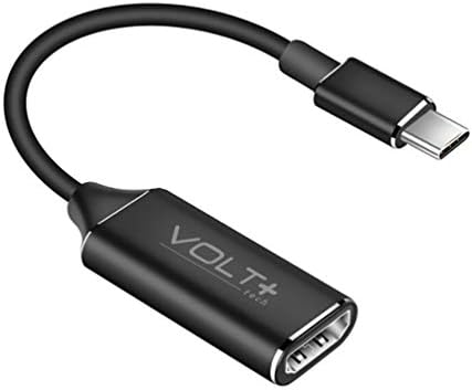 עבודות מאת Volt Plus Tech HDMI 4K USB-C ערכת תואם לתאם LG 34UM69G-B מתאם מקצועי עם פלט דיגיטלי מלא של