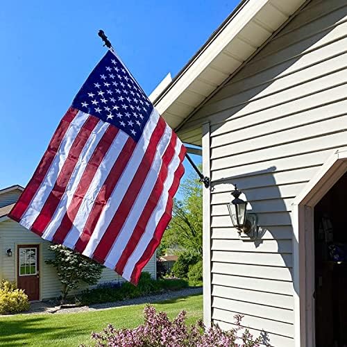 דגל אמריקאי 4x6 חיצה כבדה חיצונית - דגל פרימיום ארהב 4x6 ft - בארהב, דגלים אמריקאים עבור דגל 4x6