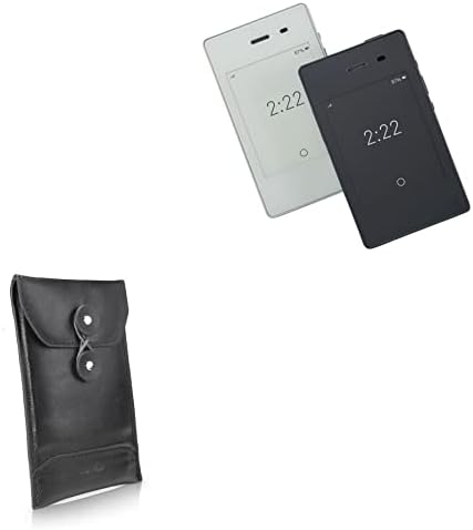 מארז גלי תיבה לטלפון קל II - מעטפת עור נרו, כיסוי הפוך בסגנון ארנק עור לטלפון II קל