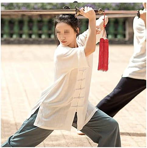 מדים לאמנויות FNHY חליפות טאי צ'י מתאימות לאומנויות לחימה מסורתיות סיניות חצי שרוולים קונג פו תלבושת
