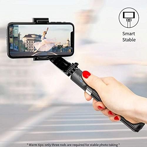 Stand Wabe Stand and Mount תואם ל- Inoi 6i - Gimbal Selfiepod, Selfie Stick Stick הניתן להרחבה וידאו