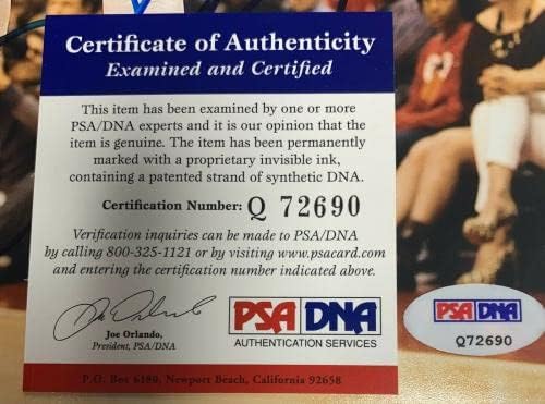 קרון באטלר חתם על 8x12 קוצץ תמונות PSA Q72690 - תמונות NBA עם חתימה