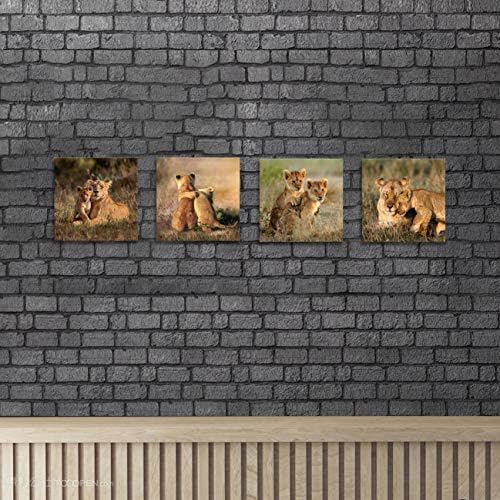 אריה קיר קיר סלון קישוט עיצוב בעלי חיים פוסטר אמנות ציורי קיר קיר חיה אמנות אריה של יהודה קיר אמנות