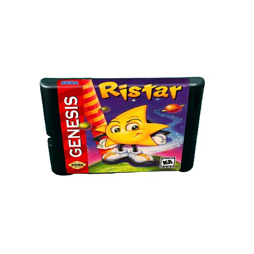Aditi Ristar - מחסנית משחקי MD 16 סיביות עבור קונסולת Megadrive Genesis