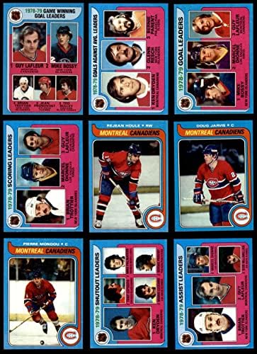 1979-80 Topps Montreal Canadiens ליד צוות הצוות מונטריאול קנדינס לשעבר/MT+ Canadiens