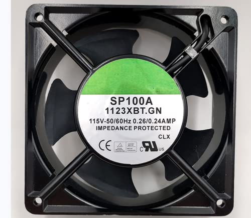 עבור SP100A 1123XBT.GN 115V 0.26/0.24A 22W 2850RPM 97CFM 120X120X38 ממ מאוורר קירור