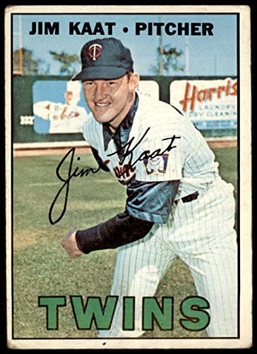 1967 Topps 300 Jim Kaat Minnesota תאומים תאומים הוגנים