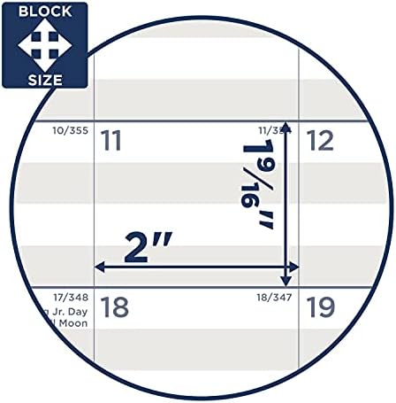 2022 לוח השנה של קיר על ידי at-a-glance, 15 x 12, בינוני, אנכי, רב-זעזוע