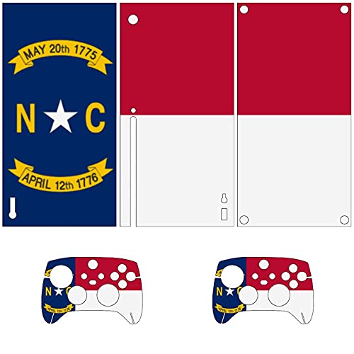דגל של צפון קרוליינה Xbox Series Console ו- Controller Skins