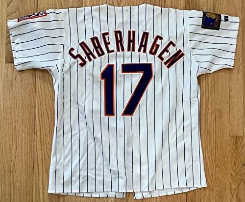 משחק Bret Saberhagen השתמש ב -1994 ג'רזי פסריפ ביתי - משחק MLB משומש גופיות