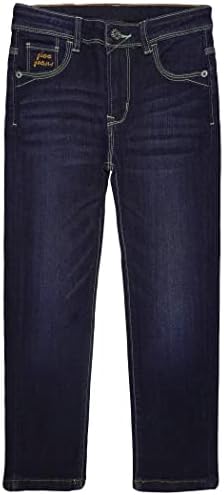 ג 'ינס בנים בחלל ילדים, רצועה אלסטית קטנה בתוך מכנסי ג' ינס בכושר דק