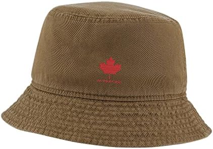 כובע דלי לגברים נשים בצוות EH קנדה רקום כותנה כותנה כותנה כובעי דלי