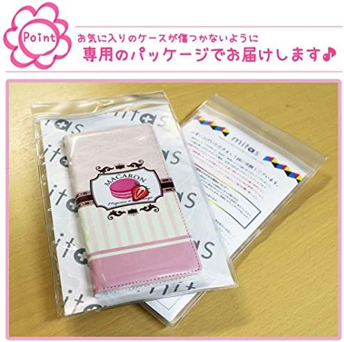 MITAS ANDROID ONE S6 S6-KC CASE FOLIO GIRLY לבן ורוד SC-0151-WP/S6-KC