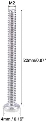 ברגי מכונה UXCell M2X22 ממ.