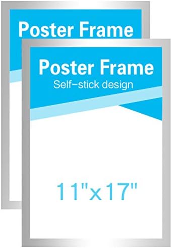מסגרות תמונה של Mfoffice 5x7 העשויות מ- PVC עמיד ומגנטי חזק, דבק עצמי למקרר/קיר/דלת/חלון/תצוגת ארון,