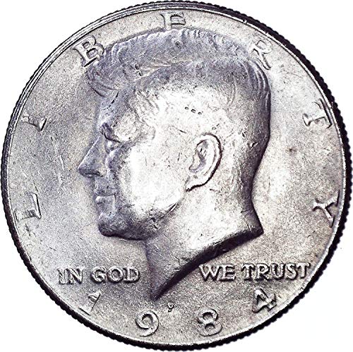 1984 P Kennedy Half Dollar 50c בסדר מאוד