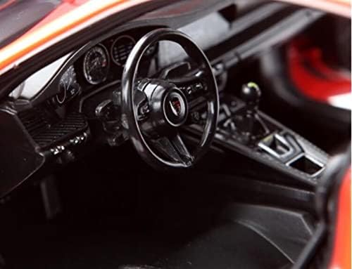 רכבי דגם בקנה מידה של Apliqe לפורשה 911 992 GT3 2021 סגסוגת סימולציה מלאה בקנה מידה פתוח אוסף מכוניות