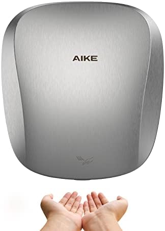 מייבש יד של נירוסטה AIKE ומייבש משולב מתקן סבון AK2903 ו- AK1205